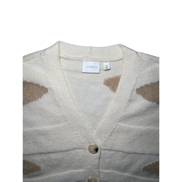 Cyrus Cream Sweater - NWT - Size Small - Picture 4 of 9